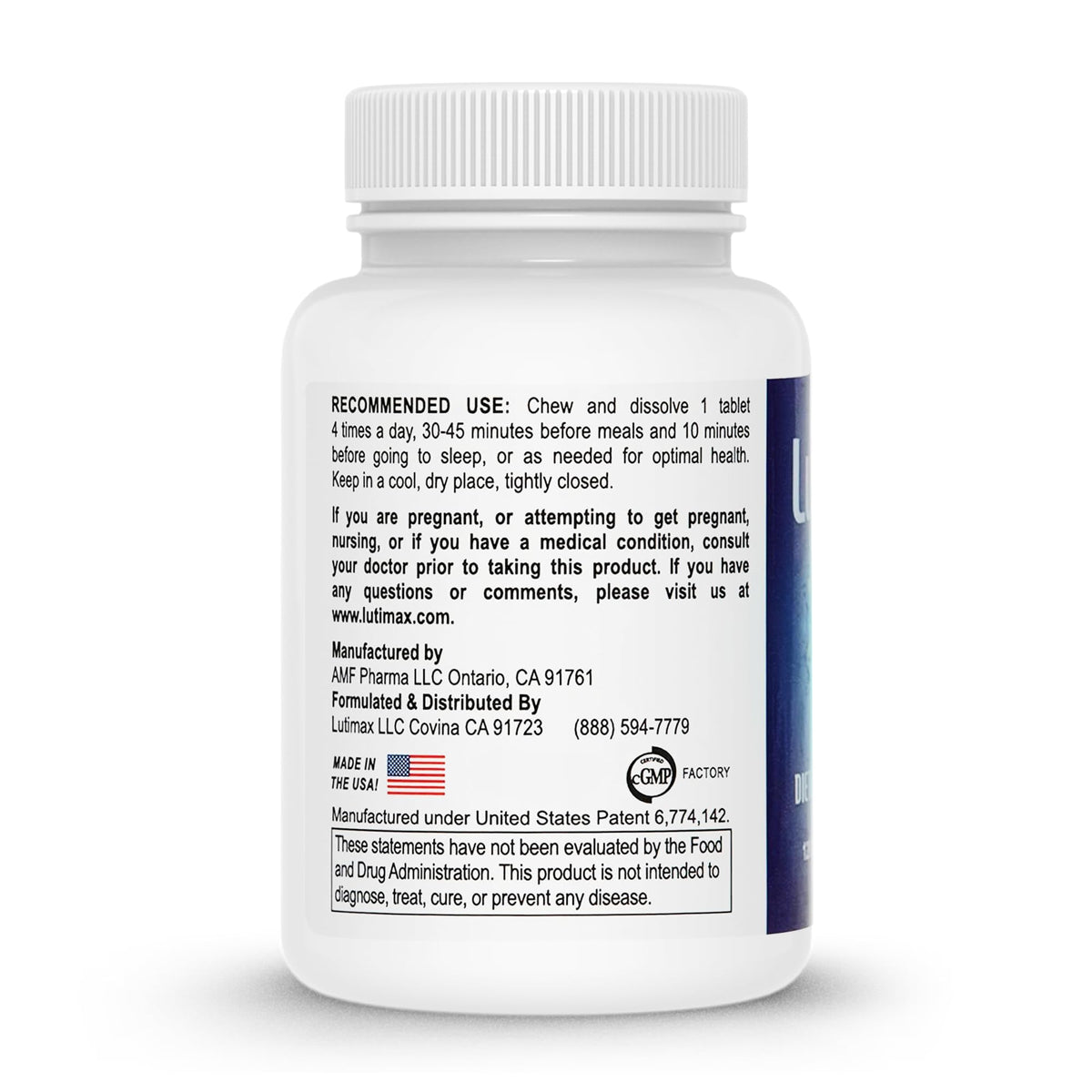 Luti Luteolin Complex with Rutin Brain Support - 120 Tablets - image 3