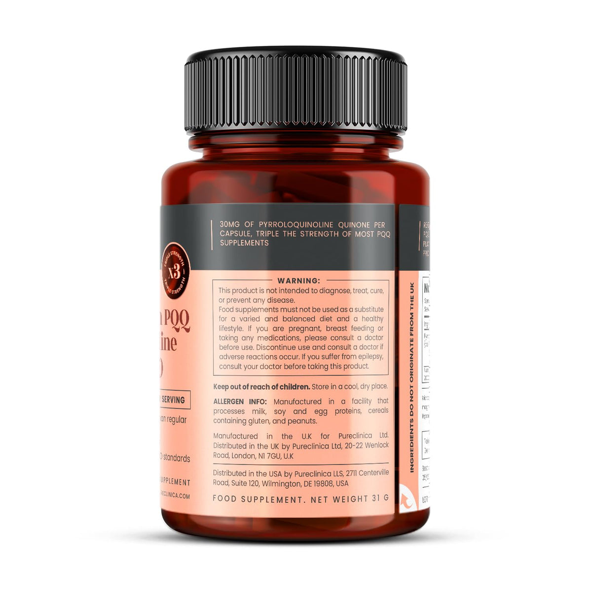Pureclinica Korean Panax Ginseng 10,000mg - 180 Tablets - image 7