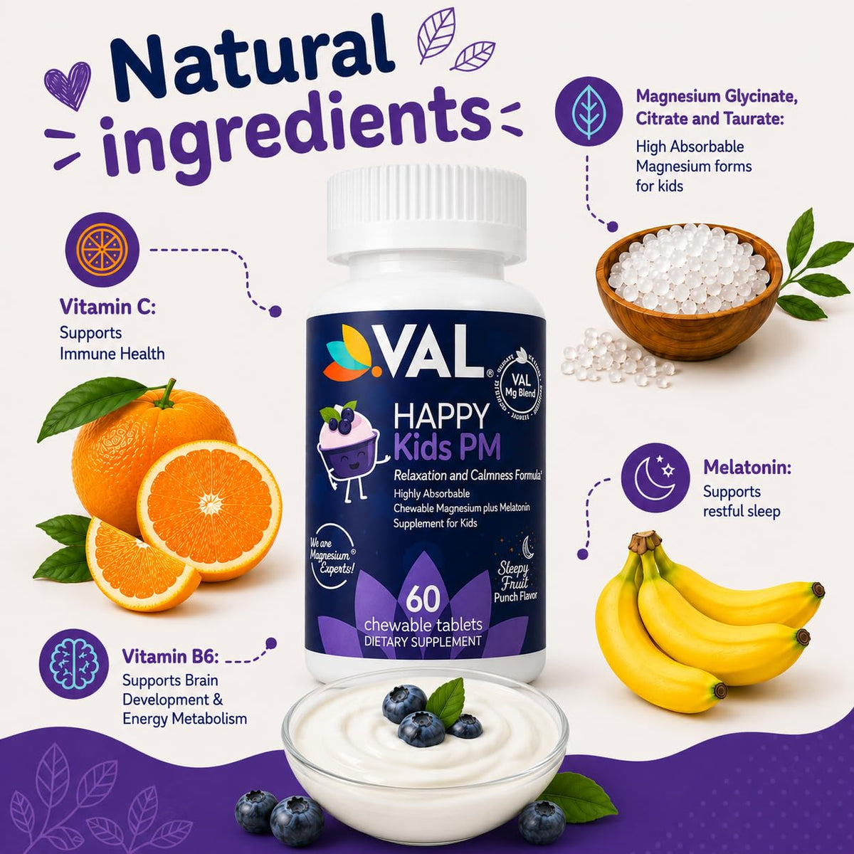 VAL Happy Kids Sleep Supplement
