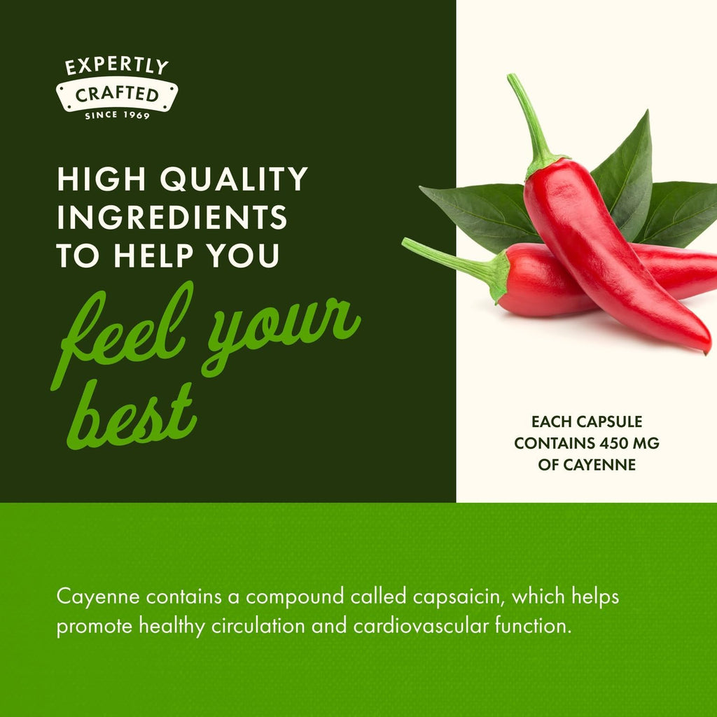 Swanson Cayenne Digestion Support 450 mg - 300 Capsules - image 5
