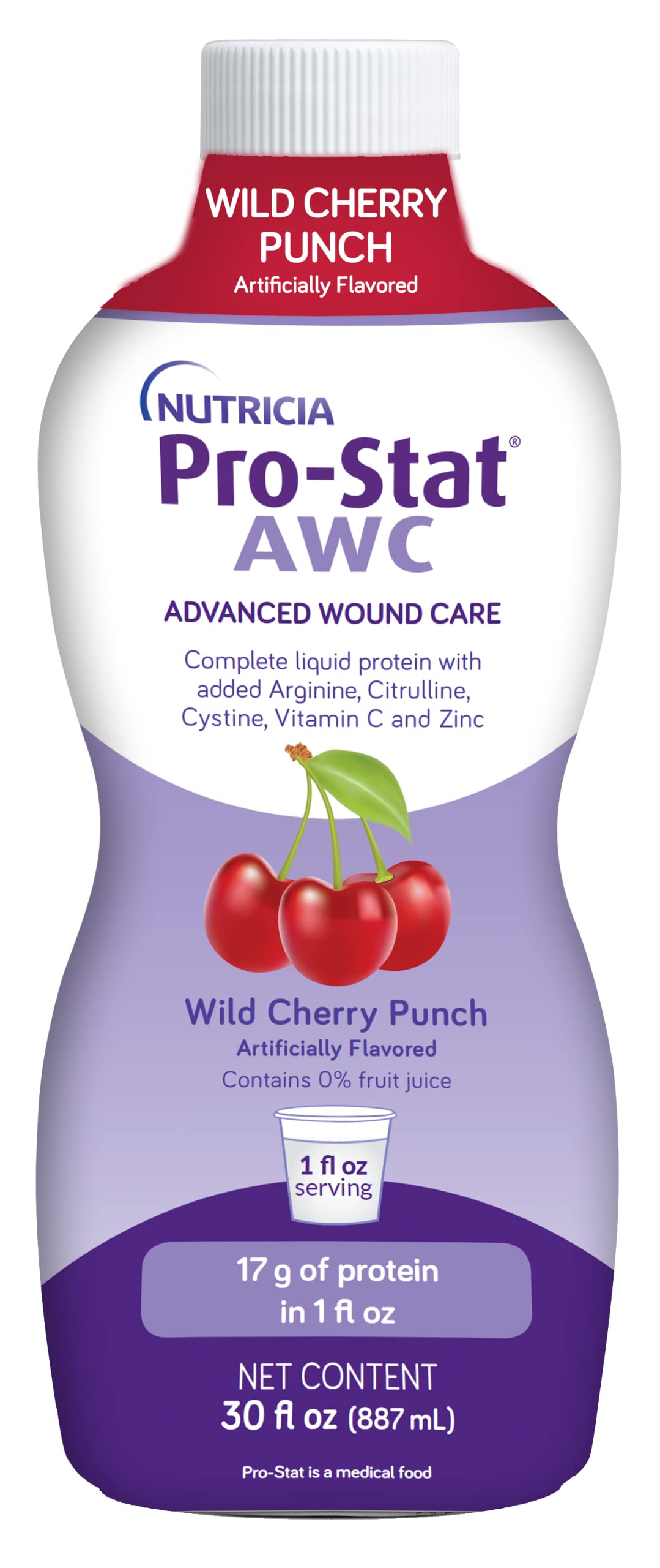 Pro-Stat Advanced Wound Care Liquid Protein Cherry - 120 Fl Oz
