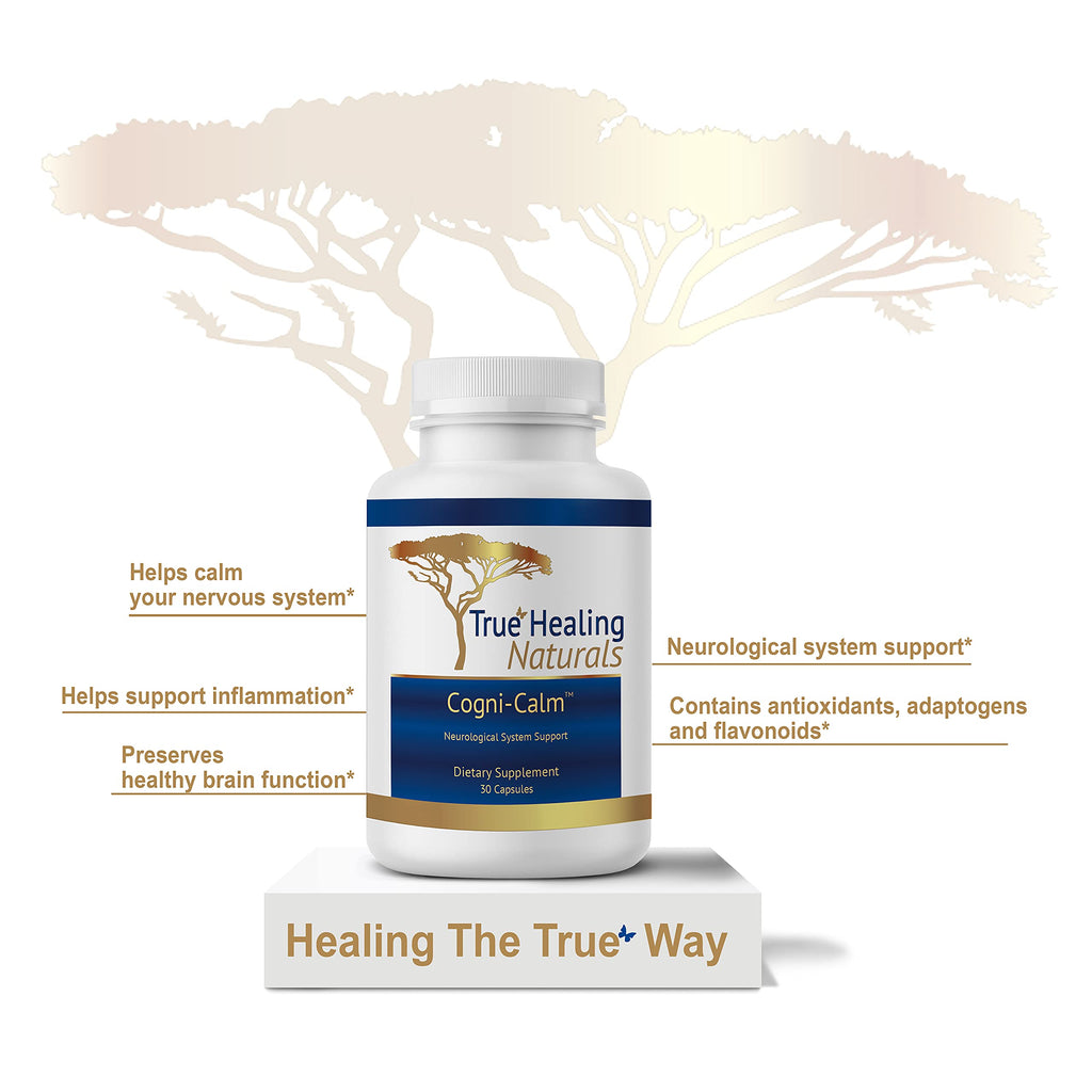 True Healing Naturals Cogni-Calm Nervous System Support - 30 Capsules - image 5