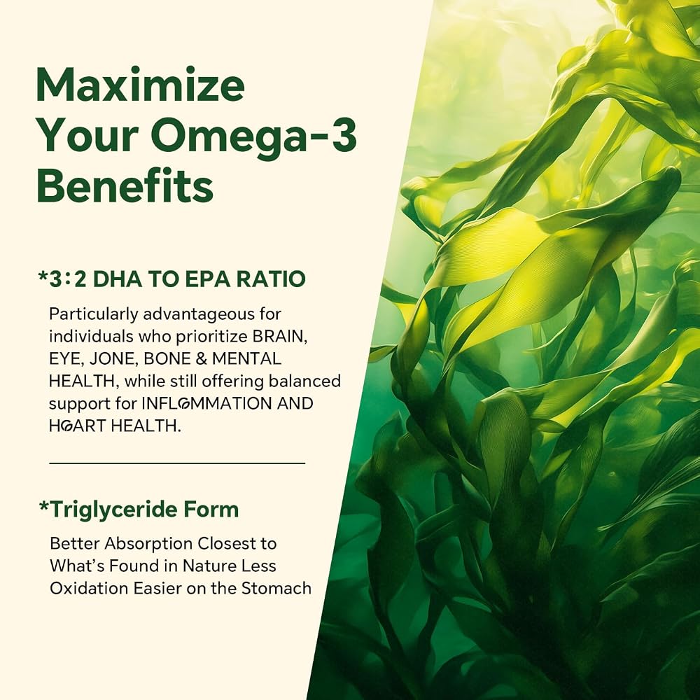 VEETAGYO Vegan Omega-3 1200mg Gummies - 60 Count - image 6