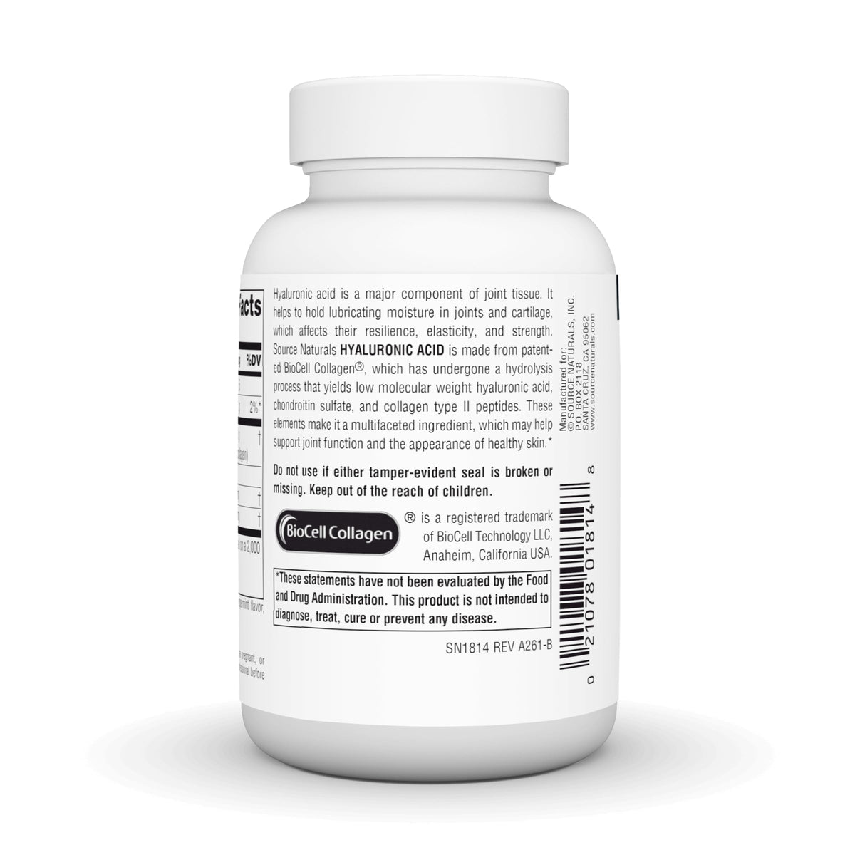 Source Naturals Hyaluronic Acid 100mg
