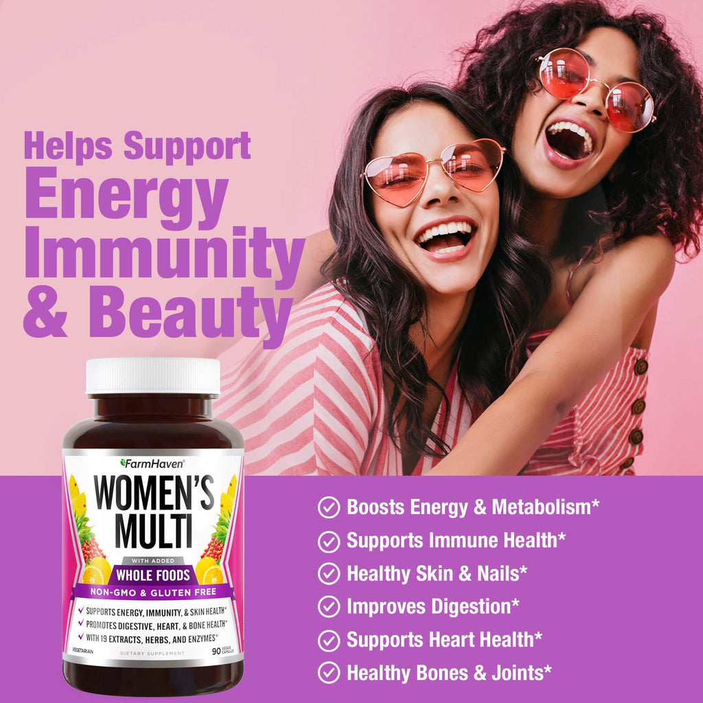FarmHaven Multivitamin for Women with 22 Nutrients - 90 Capsules - image 3