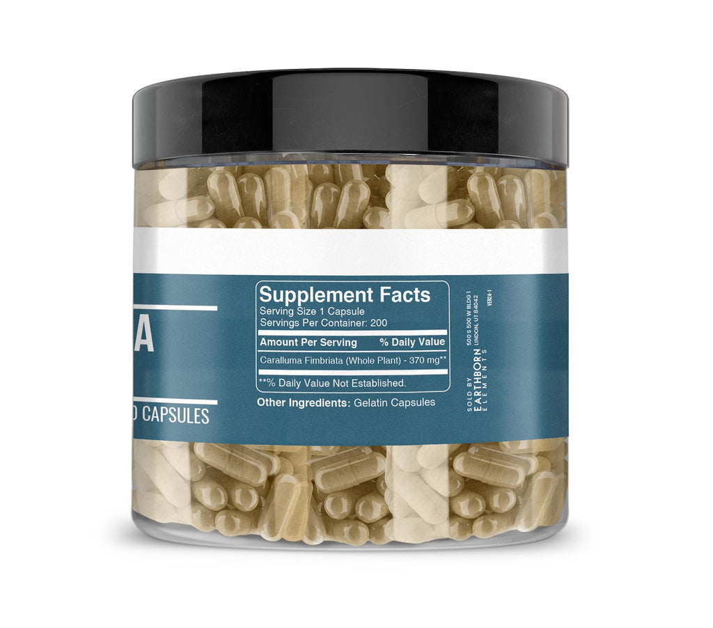 Earthborn Elements Caralluma Fimbriata Appetite Control - 200 Capsules - image 2