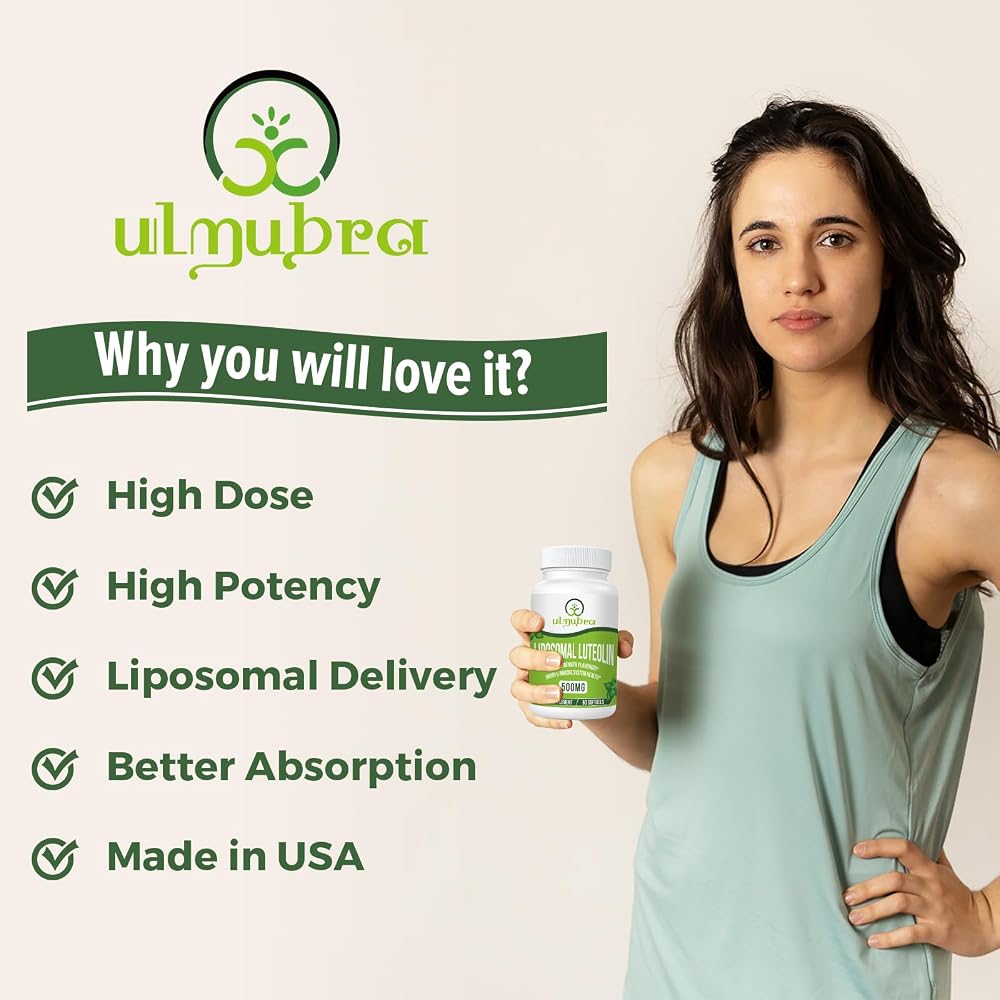 Ulmubra Liposomal Luteolin 500 MG - image 4