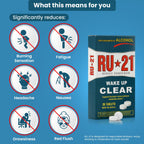 RU-21 Wake UP Clear, 4 Tablets