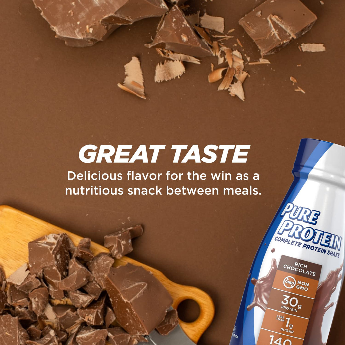 Pure Protein Chocolate Protein Shake 30g - 12 Pack - image 6