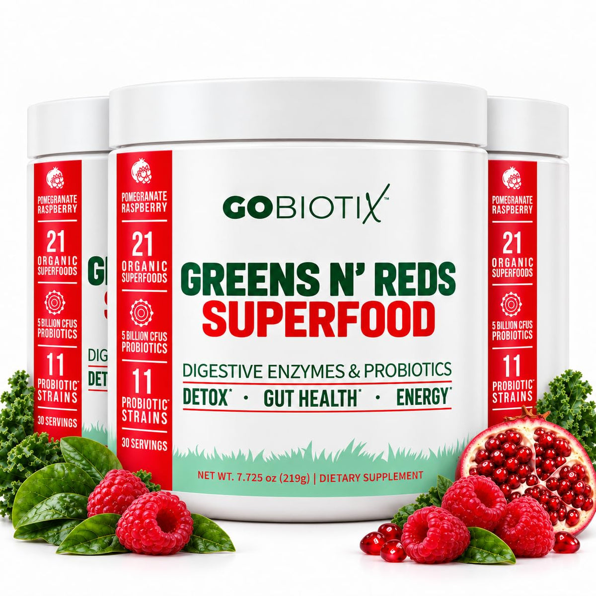 GOBIOTIX Super Greens and Reds Powder Parent