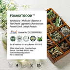 FounditGood Brahmi Tea Herbal Infusion for Mental Clarity - 60 Tea Bags - image 9