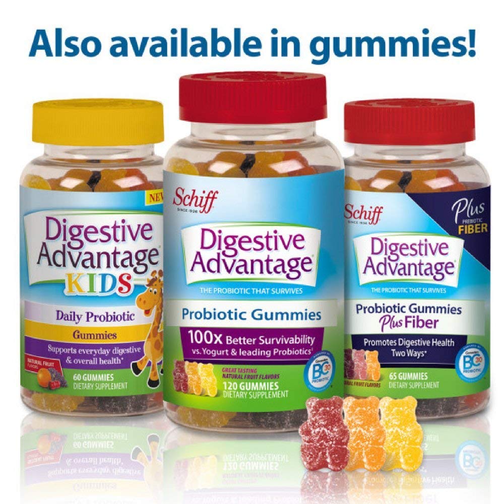 Schiff Digestive Advantage Daily Probiotic - 240 Capsules - image 2