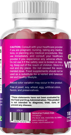 Vitabod Extra Strength Vitamin B6 Gummies 100mg - 180 Gummies - image 9