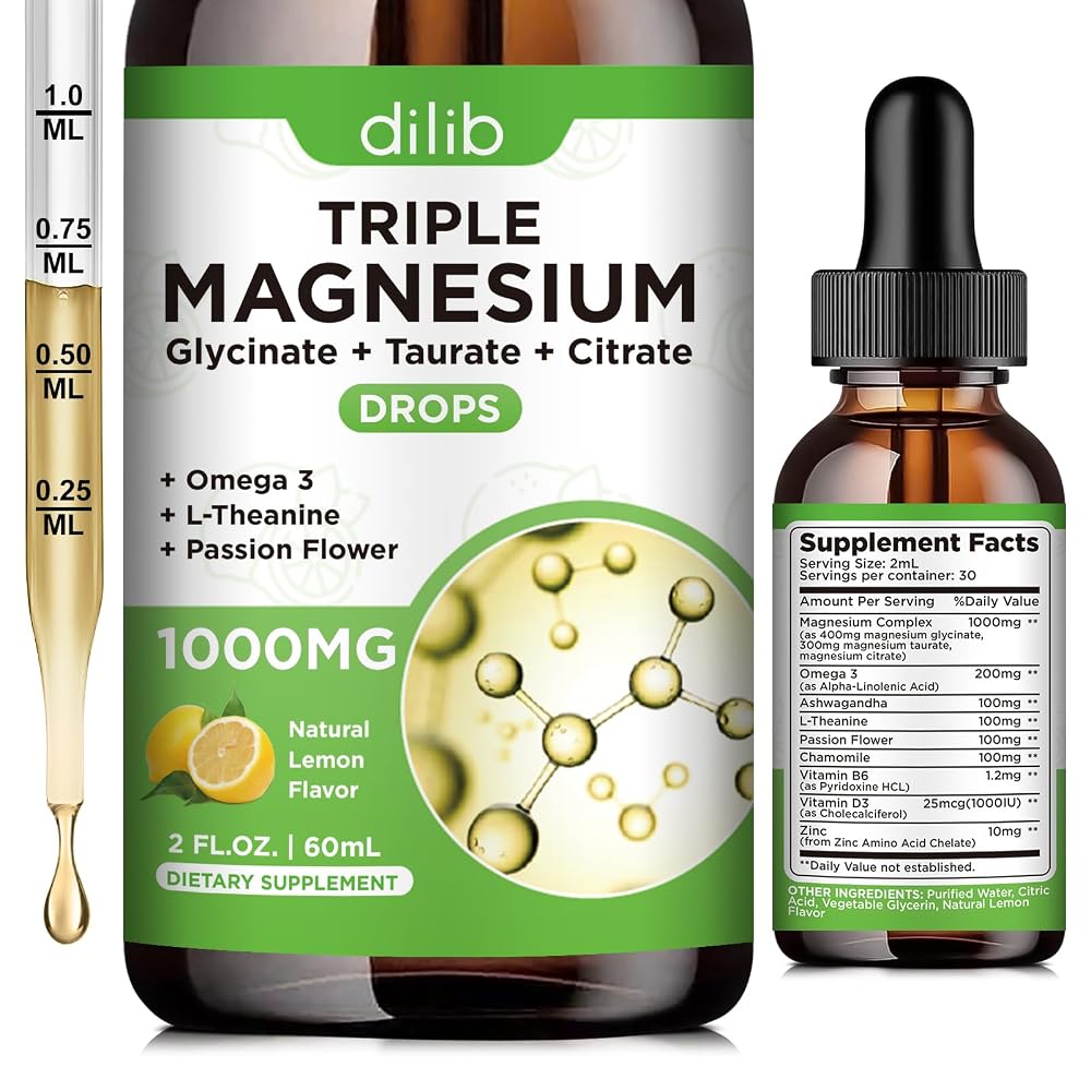 dilib Liquid Magnesium Glycinate Supplement