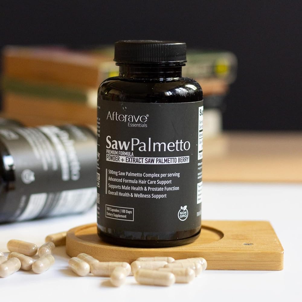 Afterave Essentials Saw Palmetto Premium Hair Growth - 100 Capsules - image 7