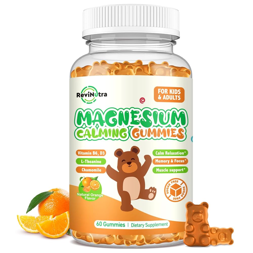 ReviNutra Magnesium Gummies for Kids - Magnesium Glycinate