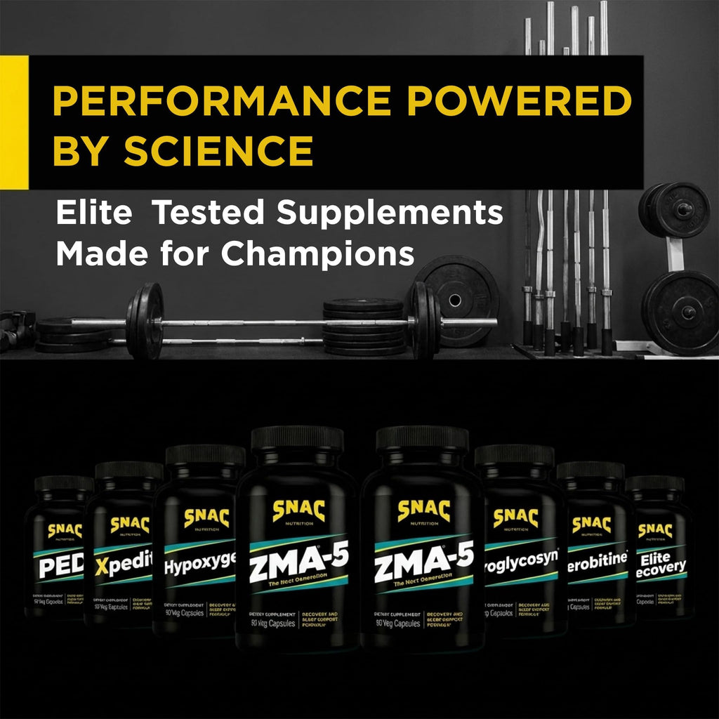 SNAC ZMA-5 Mineral Supplement Post-Workout Support - 180 Capsules - image 5