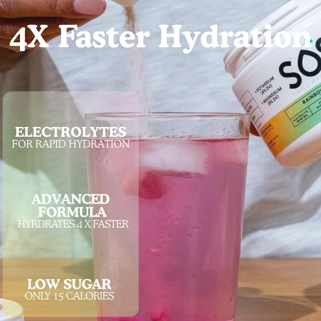 SOS Hydration Electrolyte Powder Drink Mix