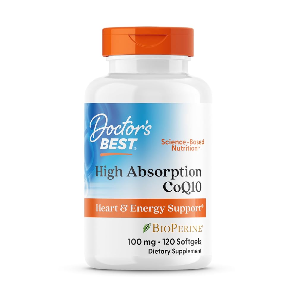 Doctor's BEST High Absorption CoQ10 with BioPerine - 120 Softgels