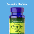 Puritan's Pride Odorless Garlic Heart Health Support - 500 Softgels - image 5