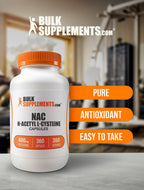 BulkSupplements N-Acetyl L-Cysteine 600mg - 360 Capsules - image 4
