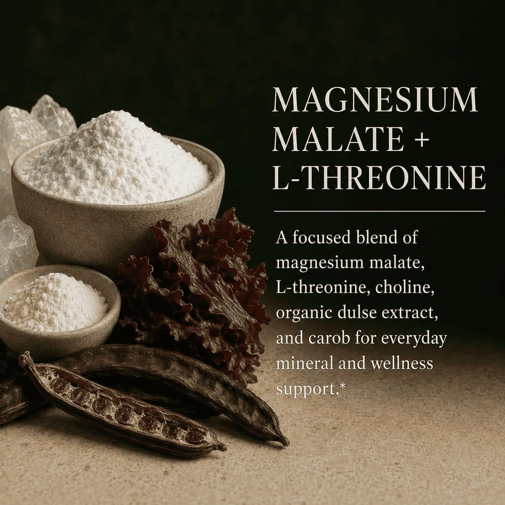 Green Organic Supplements Magnesium L-Threonine 90 Vegetarian Capsules