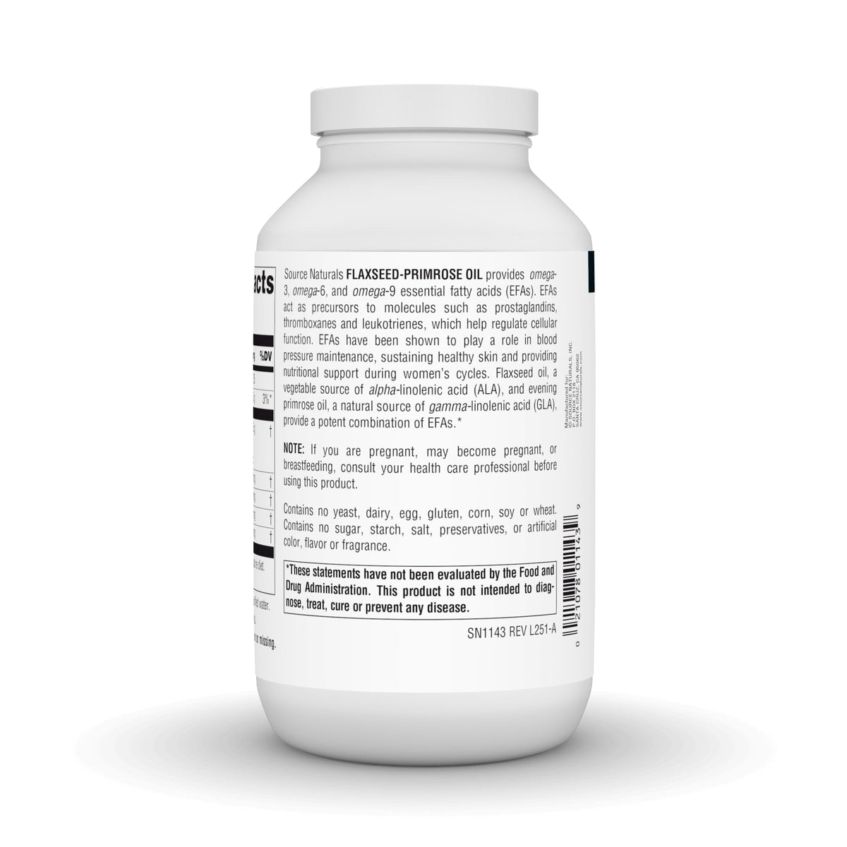 Source Naturals Flax Seed-Primrose Oil, 1300mg