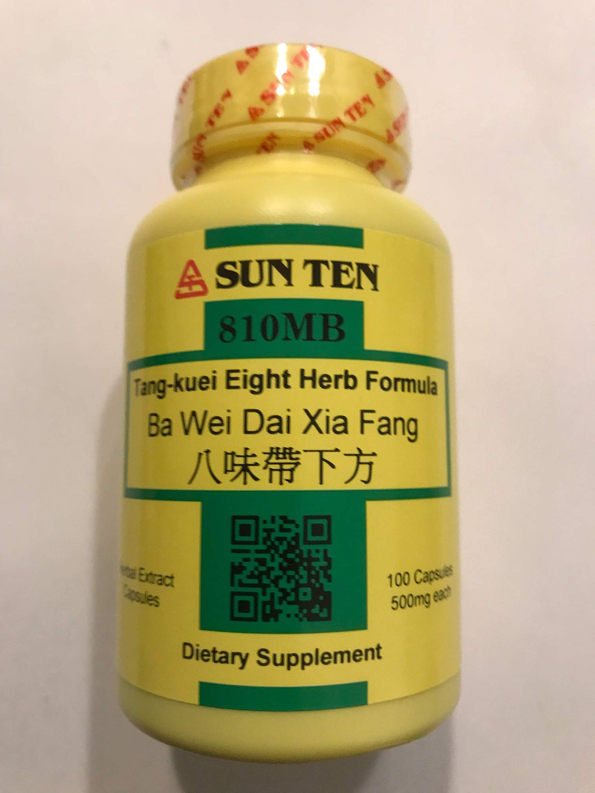 Sun Ten Tang-kuei Eight Herb Formula - 100 Capsules