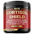 NUQIIT Cortisol Shield Ashwagandha & Magnesium - 90 Capsules