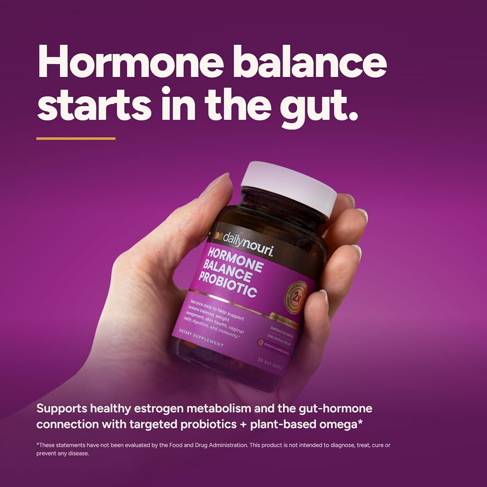 Daily Nouri Hormone Balance Probiotics for Women - 30 Capsules - image 2