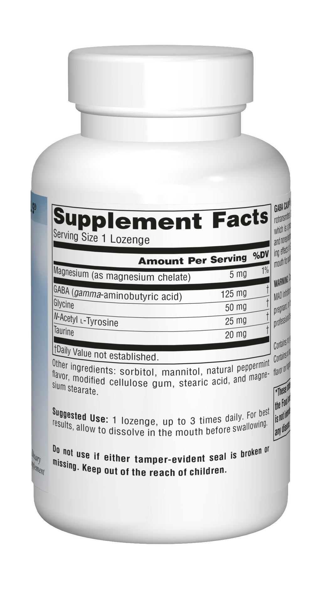 Source Naturals GABA Calm, Peppermint