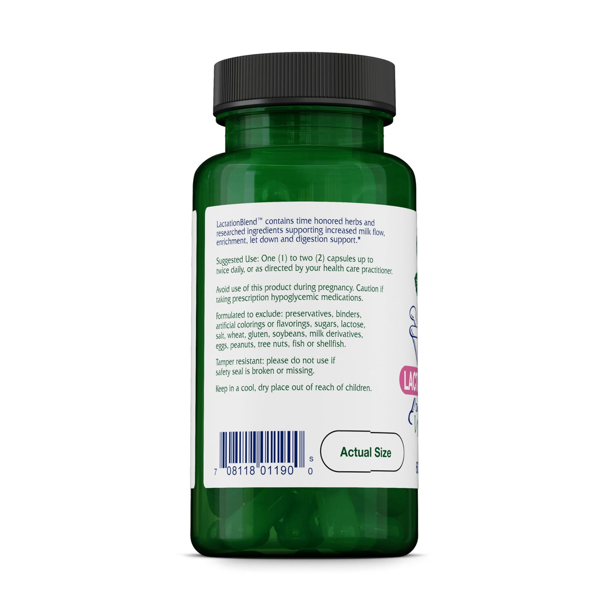 Vitanica Lactation Blend Breastfeeding Support - 60 Capsules - image 3