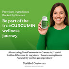 NatureCity True-Curcumin Turmeric Capsules Joint Support - 60 Count - image 8