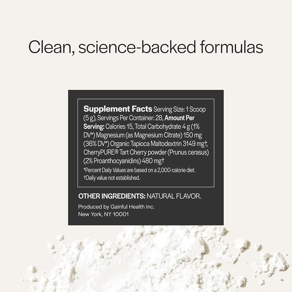 Gainful Recovery Boost Powder for Sleep Support - 6.72 oz - image 7