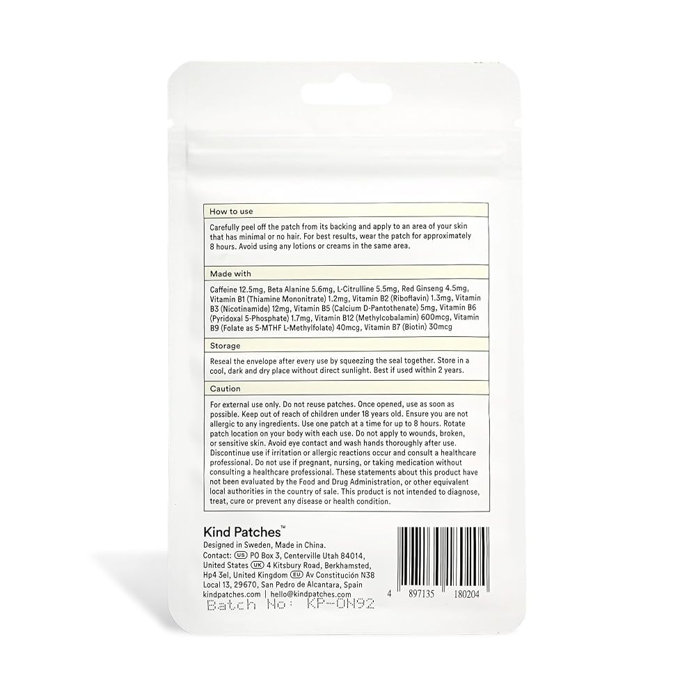 Kind Patches Energy Patches Extra Strong - 14 Count - image 5