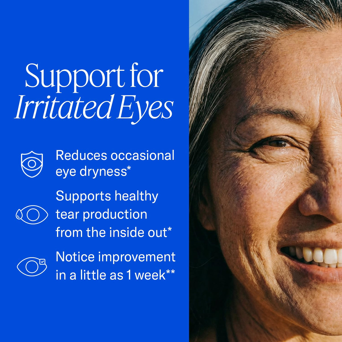 EyePromise EZ Tears Eye Vitamin Softgels - 60 Count - image 2
