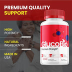Purvia Glucobio Health Wellness Capsules - 120 Count - image 5
