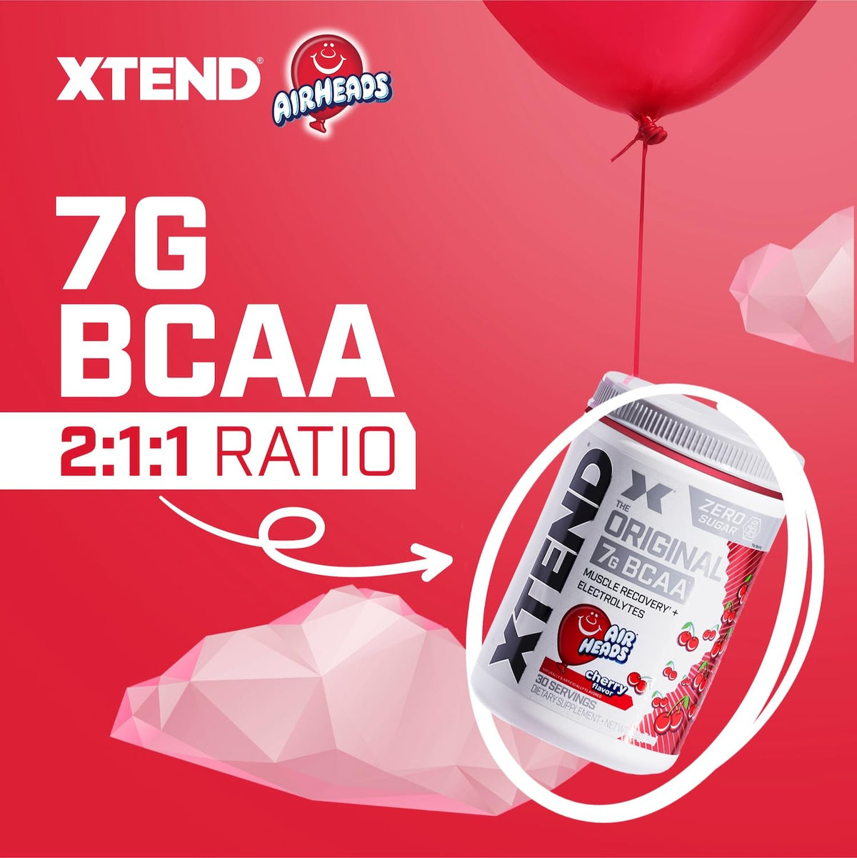 Xtend Original BCAA Powder with Electrolytes - 30 Servings - image 2