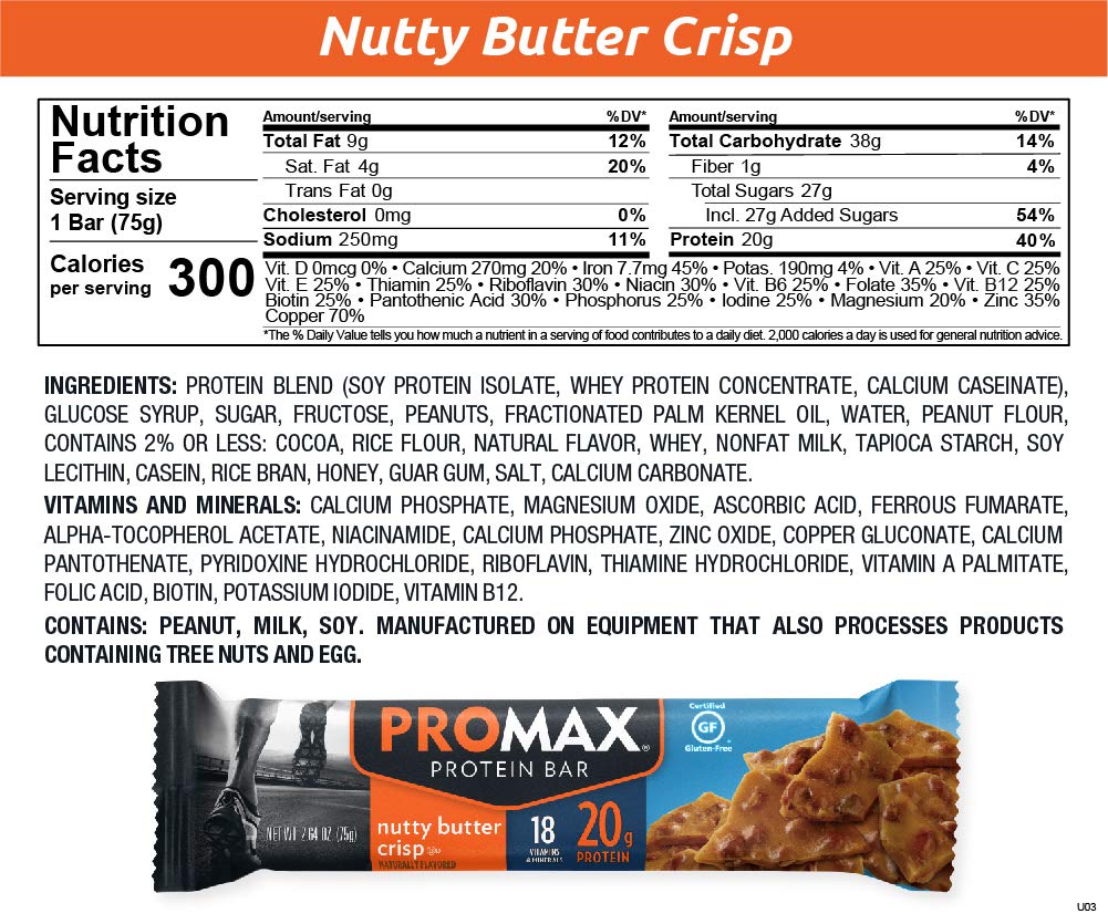 Promax 12 per pack, 2.64 oz. each
