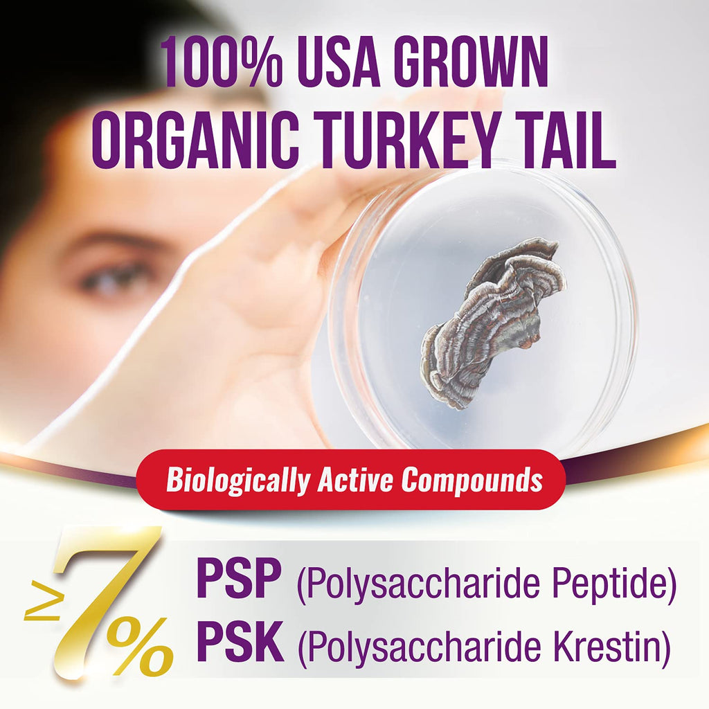 LABO Nutrition Bioactive Turkey Tail 7in1 Mushroom Extract - 90 Capsules - image 2