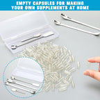 Timgle Size 0 Empty Capsules with Filling Kit - 2000 Count - image 4