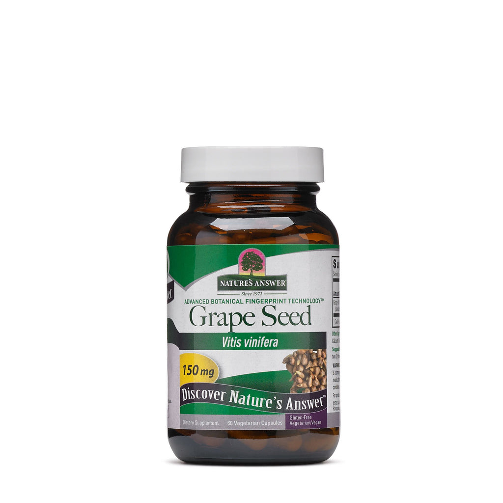 Nature's Answer Grape Seed Extract - 60 Vegetarian Capsules