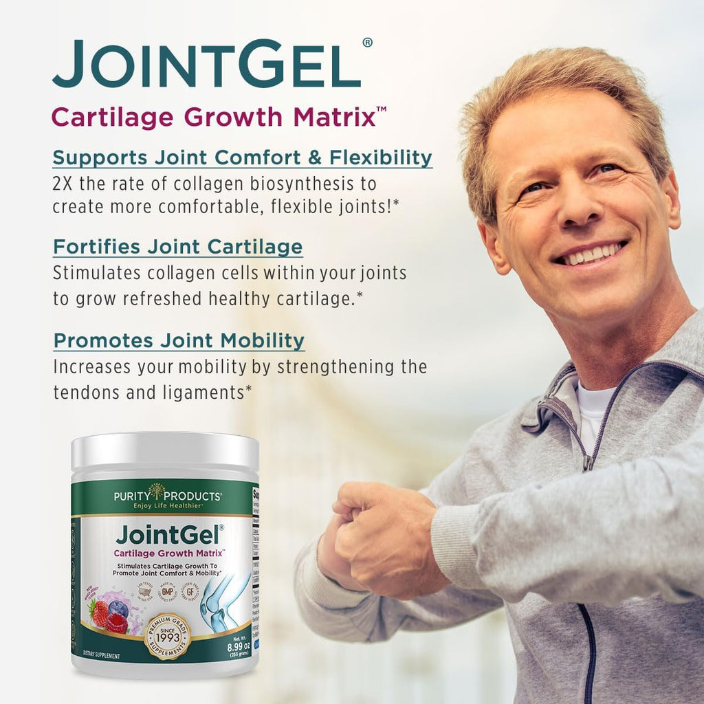 Purity Products JointGel Collagen Peptides + MSM Powder - 30 Servings - image 4