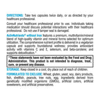 XYMOGEN ActivNutrients Without Iron - 60 Capsules - image 5
