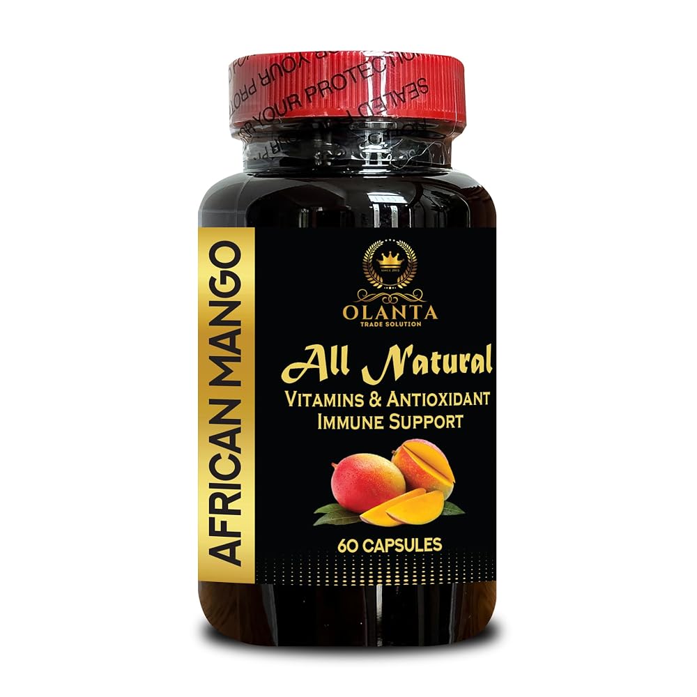 OLANTA TRADE SOLUTION African Mango Extract Supplement - 60 Capsules
