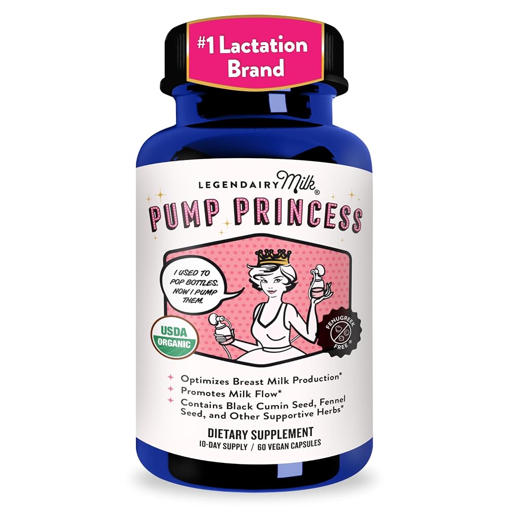 Legendairy Milk Pump Princess Lactation Supplement - 60 Capsules