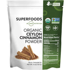 MRM Organic Ceylon Cinnamon Powder - 113 Servings