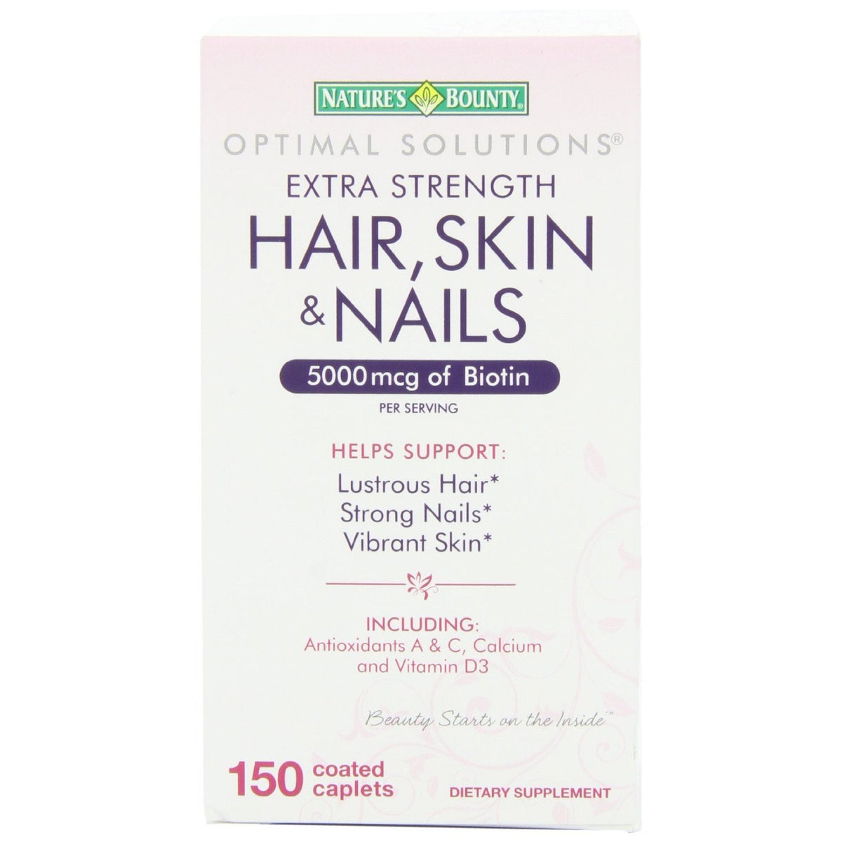 Nature's Bounty Extra Strength Hair Skin Nails - 300 Softgels
