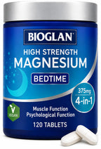 Bioglan Active Magnesium Tablets for Muscle Function - 120 Tablets