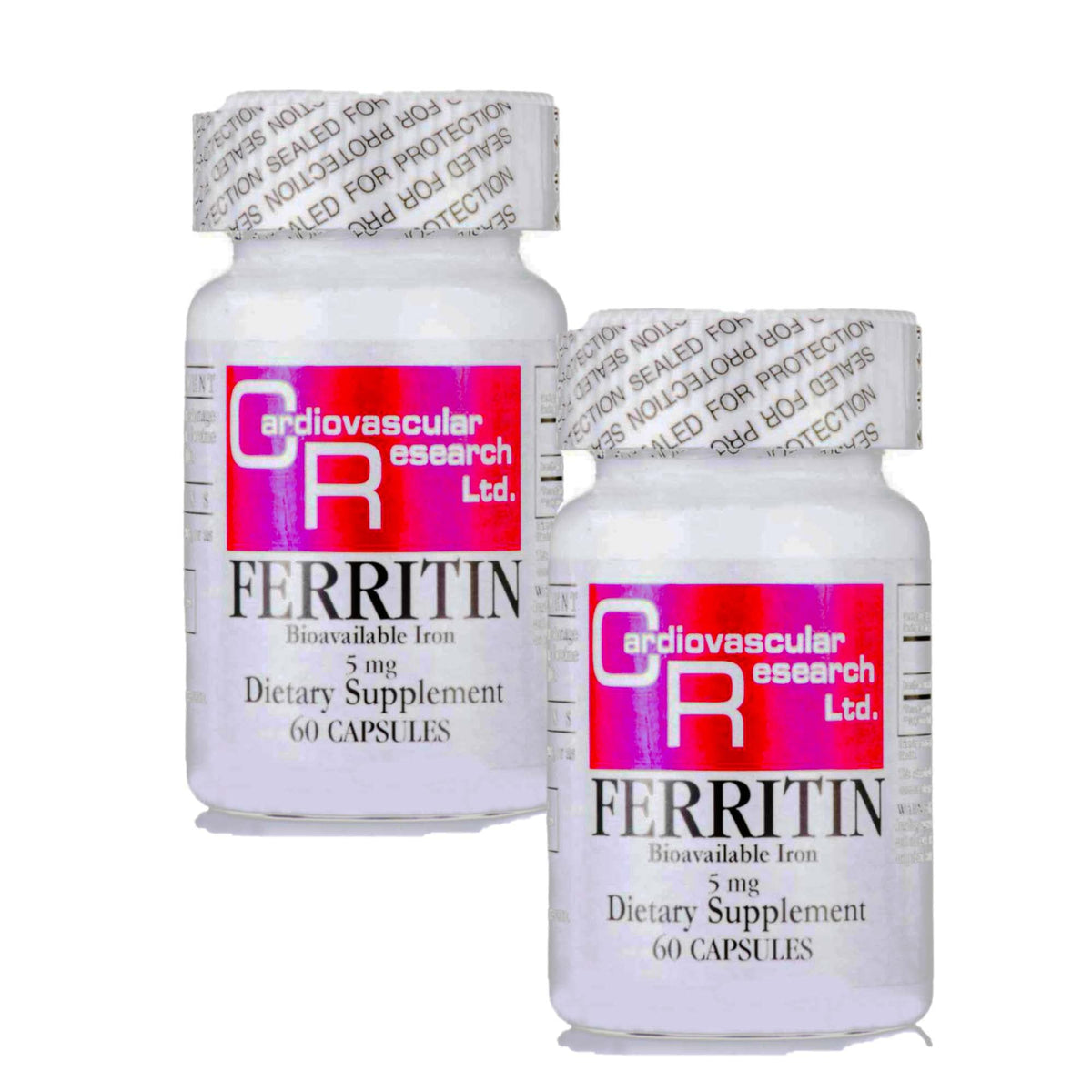 Cardiovascular Research Ferritin Iron 5 mg
